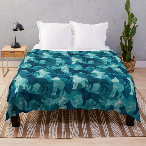 Item preview, Trendy Forest Dog Camouflage Texture - Gifts For Coworkers designed and sold by RoyalStarsPatts.