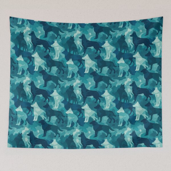 Item preview, Trendy Forest Dog Camouflage Texture  - Gifts For Coworkers designed and sold by RoyalStarsPatts.