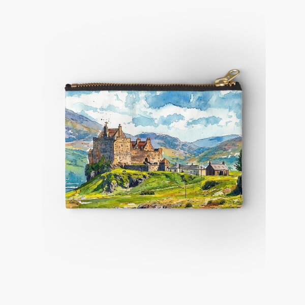 Item preview, Watercolour Illustration of Duart Castle, Isle of Mull, Scotland designed and sold by davidelder.