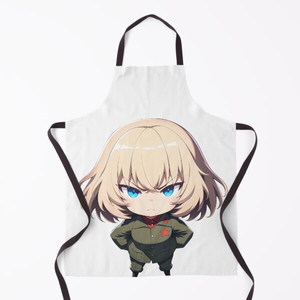Item preview, Katyusha Girls Und Panzer Chibi Angry Commander Pose designed and sold by 108Recordings.