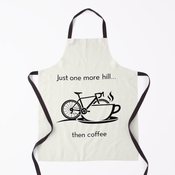 Item preview, Just One More Hill Then Coffee Cycling Motivation designed and sold by SplashTastic.