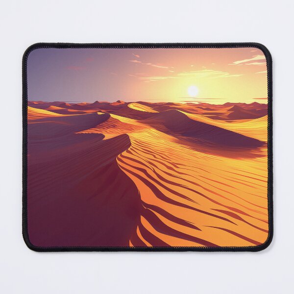 Item preview, Golden Sunset Over Desert Sand Dunes designed and sold by Christian Weiss.