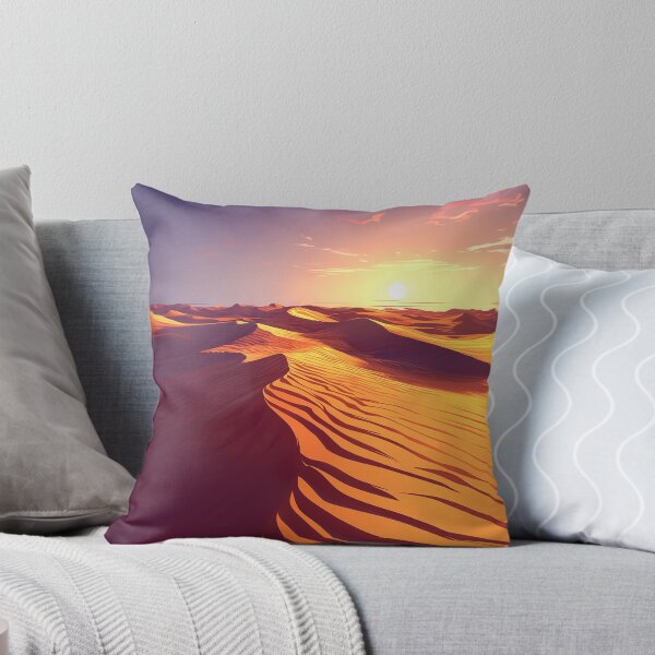 Item preview, Golden Sunset Over Desert Sand Dunes designed and sold by Christian Weiss.