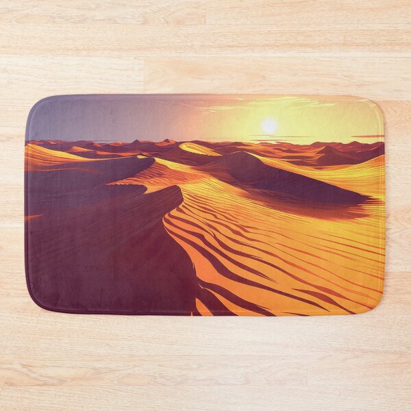 Item preview, Golden Sunset Over Desert Sand Dunes designed and sold by Christian Weiss.