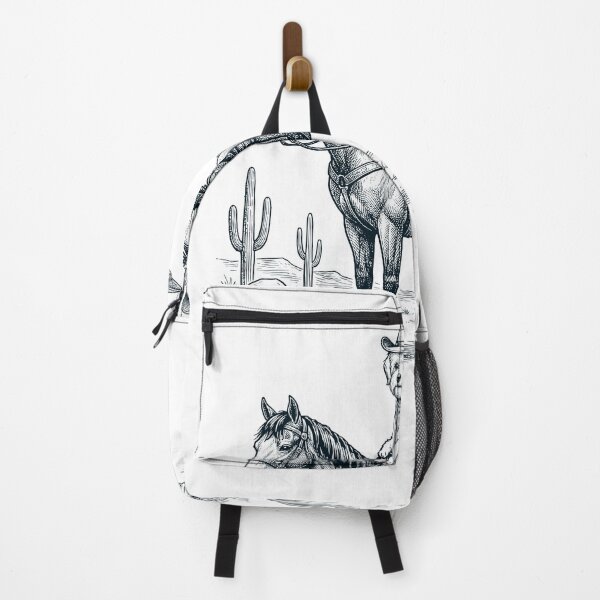 Item preview, Vintage Maltese Cowboy Desert Horse UFO Cactus Dog Lover designed and sold by DoodleTortle.