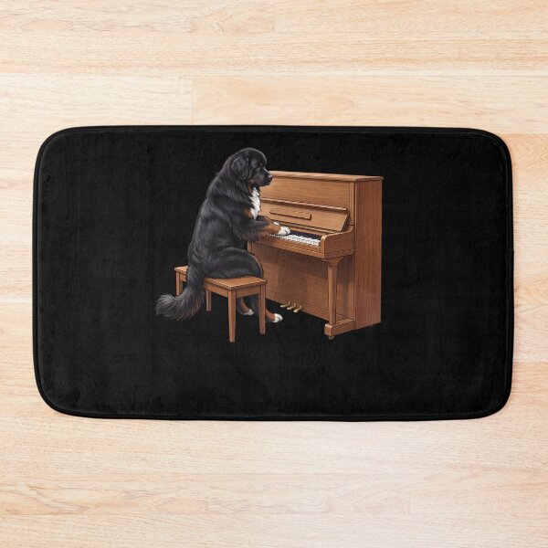 Item preview, Newfoundland Playing Piano Player Pianist Dog Lover designed and sold by TerryConnells.