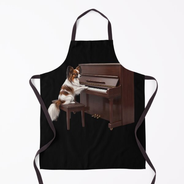Item preview, Papillon Playing Piano Player Pianist Dog Lover designed and sold by TerryConnells.