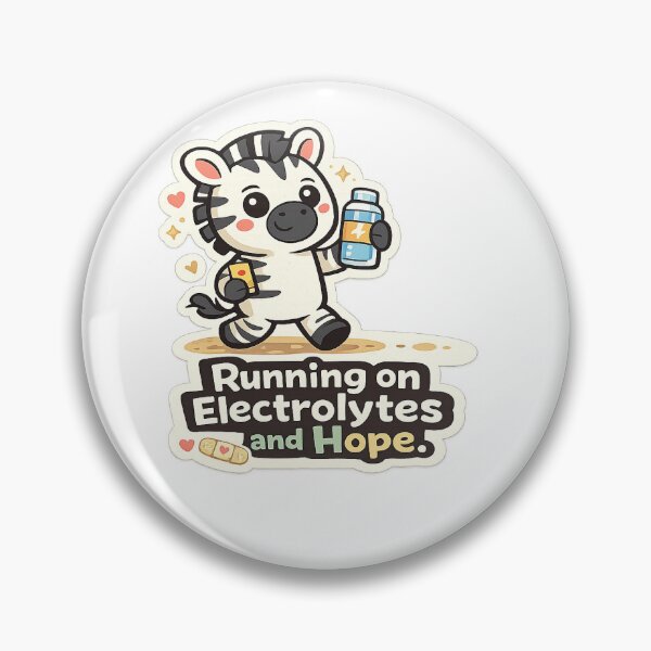 Item preview, Running On Electrolytes and Hope designed and sold by BendyZebra09.