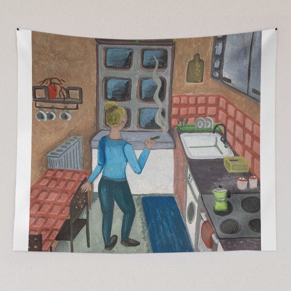 Item preview, Gouache Painting designed and sold by weird0-simo.