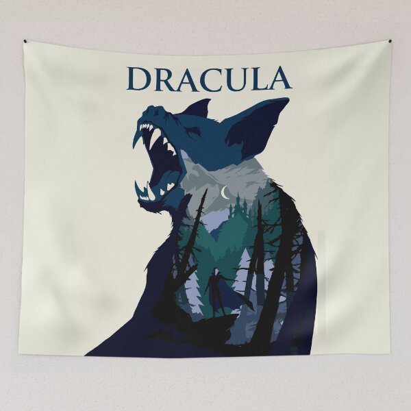 Item preview, Dracula Bram Stoker Gothic Vampire designed and sold by Vintage Poster Gallery.