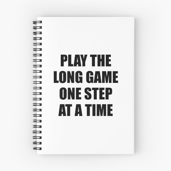 Item preview, Play the long game one step at a time designed and sold by Inspirationmotivation.