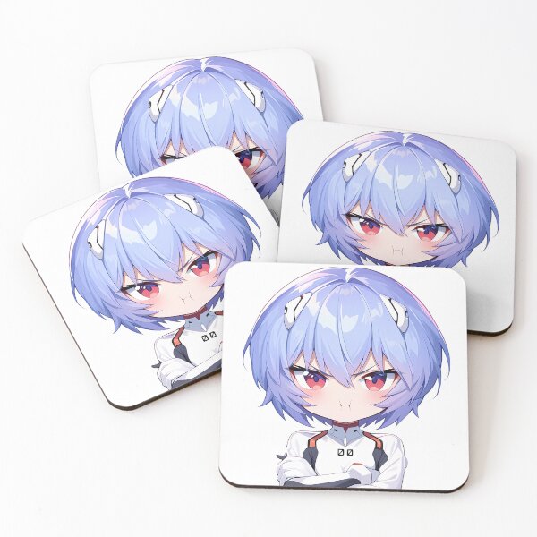Item preview, Rei Ayanami Neon Genesis Evangelion Chibi Arms Crossed designed and sold by 108Recordings.