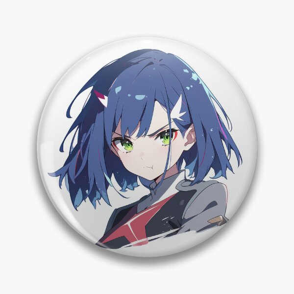 Item preview, Ichigo Darling In The Franxx Chibi Angry Squad Leader designed and sold by 108Recordings.