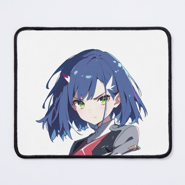 Item preview, Ichigo Darling In The Franxx Chibi Angry Squad Leader designed and sold by 108Recordings.