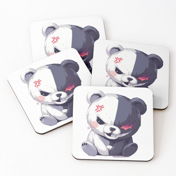 Item preview, Monokuma Danganronpa Chibi Angry Mischief designed and sold by 108Recordings.