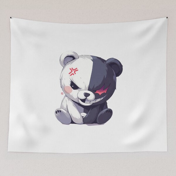 Item preview, Monokuma Danganronpa Chibi Angry Mischief designed and sold by 108Recordings.