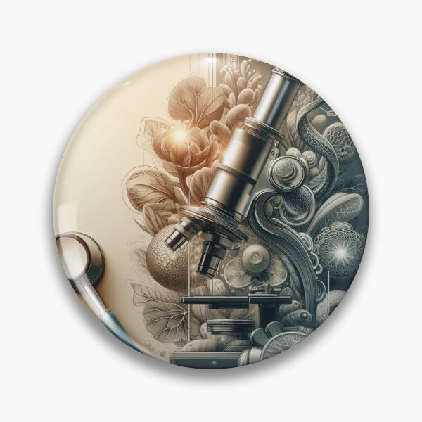 Item preview, Vintage Medical Science - Botanical Biology & Microscope Art designed and sold by MouradStudio.