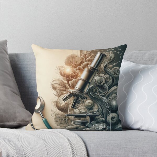 Item preview, Vintage Medical Science - Botanical Biology & Microscope Art designed and sold by MouradStudio.