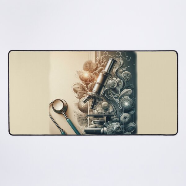 Item preview, Vintage Medical Science - Botanical Biology & Microscope Art designed and sold by MouradStudio.
