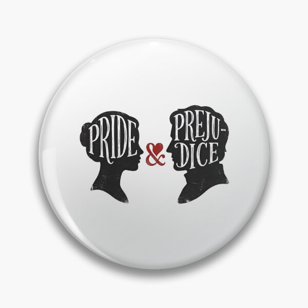 Item preview, Pride & Prejudice Romantic Silhouettes Jane Austen designed and sold by Fenay Designs.