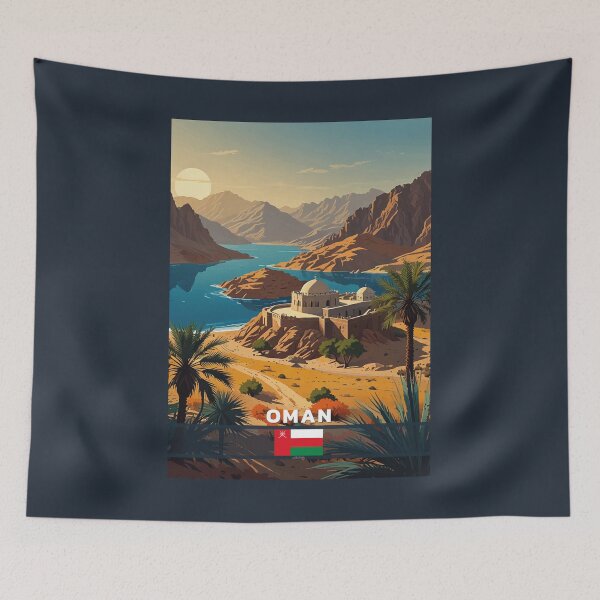 Item preview, Oman Travel  designed and sold by Thistle-TShop.