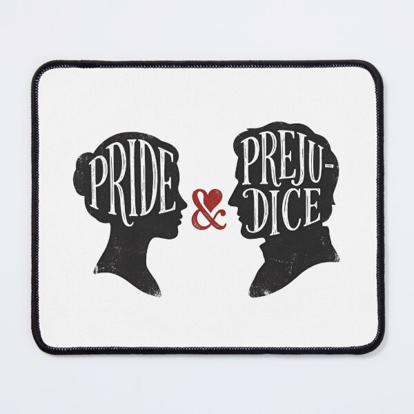 Item preview, Pride & Prejudice Romantic Silhouettes Jane Austen designed and sold by Fenay Designs.