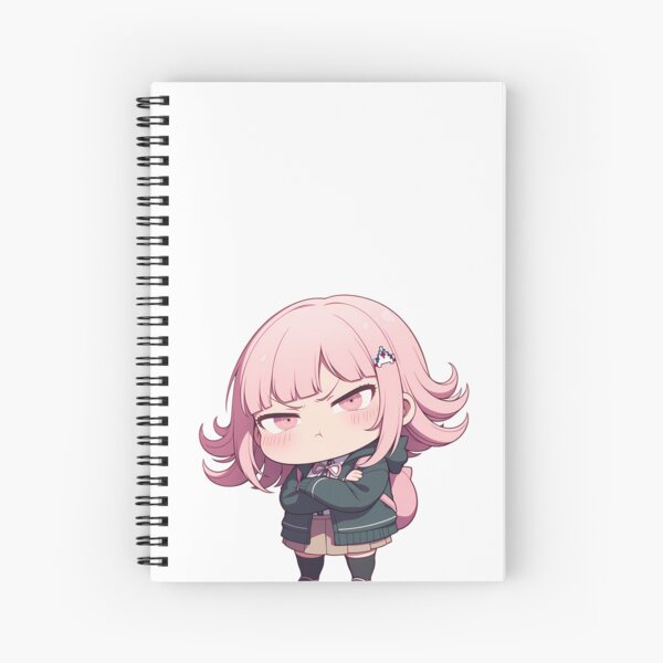 Item preview, Chiaki Nanami Danganronpa Chibi Angry Gamer Mood designed and sold by 108Recordings.