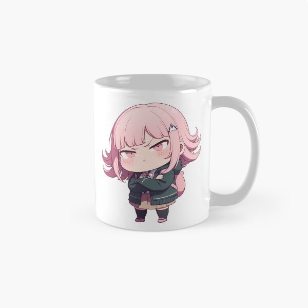 Item preview, Chiaki Nanami Danganronpa Chibi Angry Gamer Mood designed and sold by 108Recordings.
