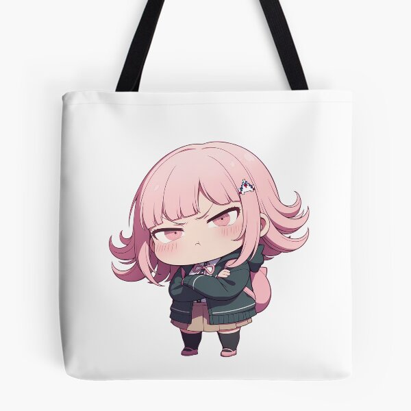 Item preview, Chiaki Nanami Danganronpa Chibi Angry Gamer Mood designed and sold by 108Recordings.