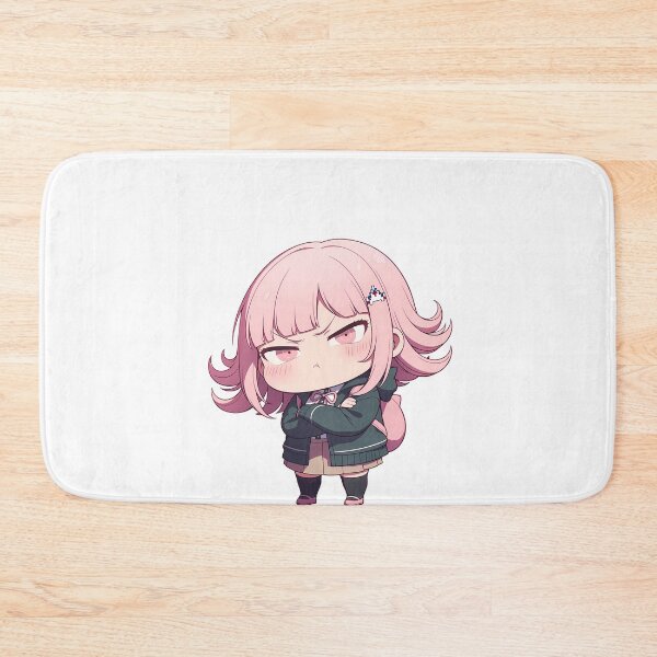 Item preview, Chiaki Nanami Danganronpa Chibi Angry Gamer Mood designed and sold by 108Recordings.