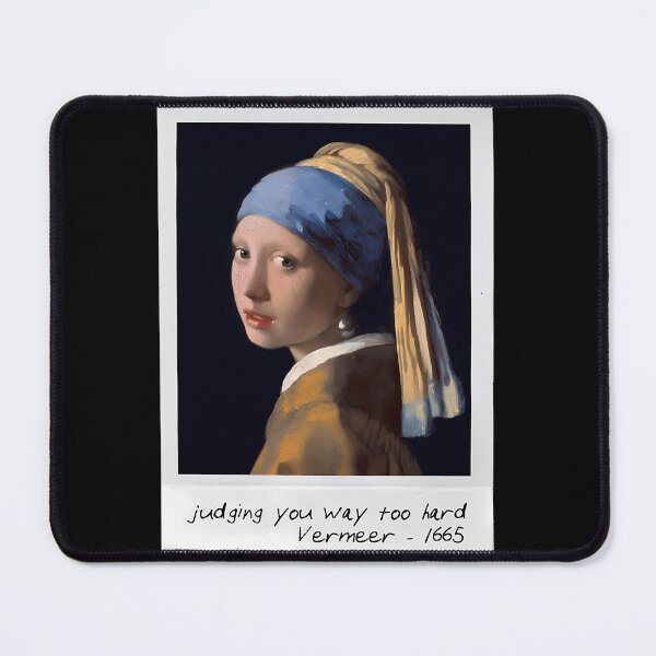 Item preview, Girl With Pearl Earring Judging You designed and sold by tgsqahbhsbl61.