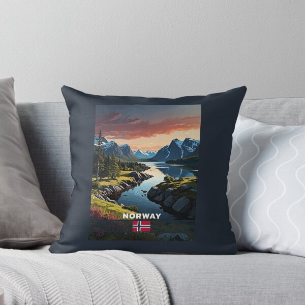 Artikelvorschau, Norwegen Reisen entworfen und verkauft von Thistle-TShop.