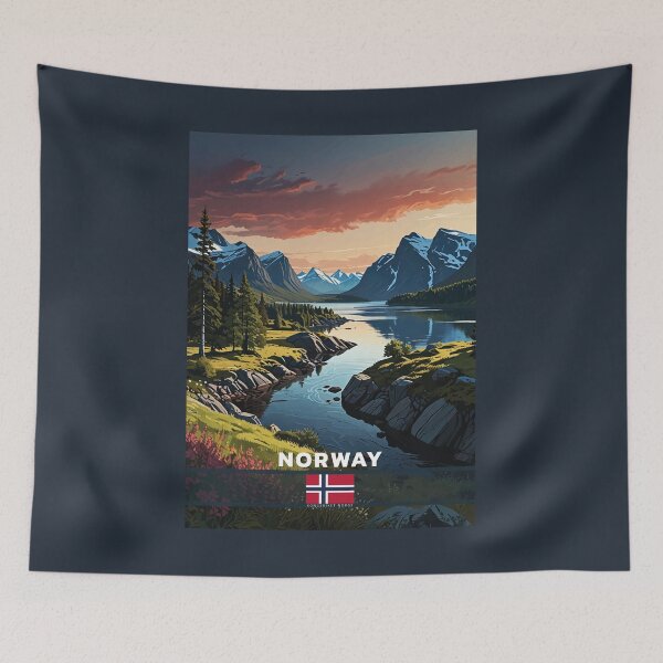 Item preview, Norway Travel  designed and sold by Thistle-TShop.