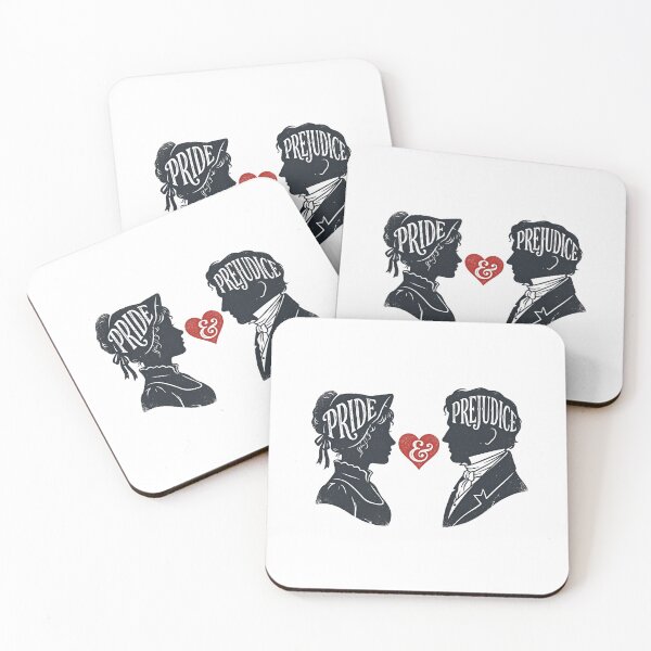 Item preview, Pride & Prejudice Bonnet Silhouette Jane Austen Mr Darcy designed and sold by Fenay Designs.