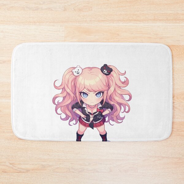 Item preview, Junko Enoshima Danganronpa Chibi Angry Fashion Chaos designed and sold by 108Recordings.