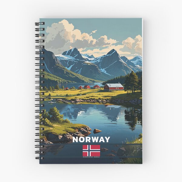 Artikelvorschau, Norwegen Reisen entworfen und verkauft von Thistle-TShop.