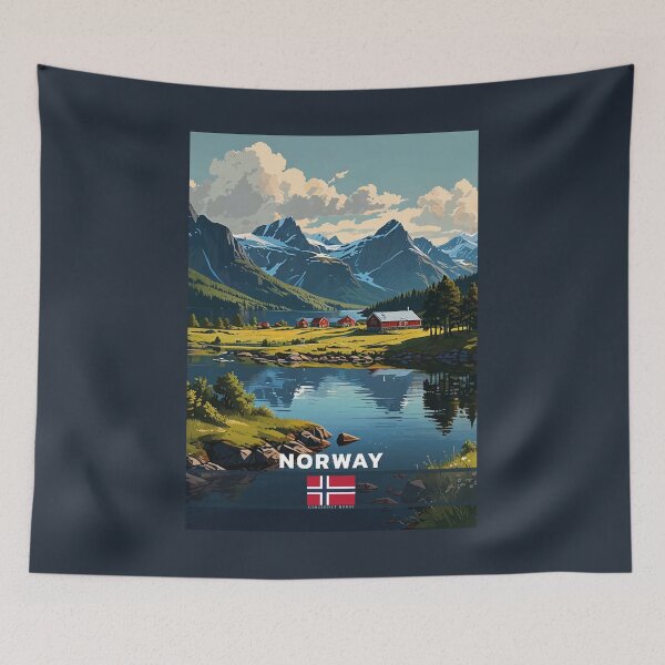 Item preview, Norway Travel  designed and sold by Thistle-TShop.