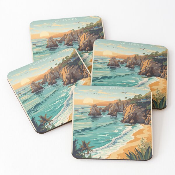 Item preview, LAGUNA BEACH CALIFORNIA designed and sold by PamLeeDesign.