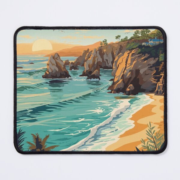 Item preview, LAGUNA BEACH CALIFORNIA designed and sold by PamLeeDesign.