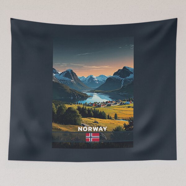 Item preview, Norway Travel  designed and sold by Thistle-TShop.