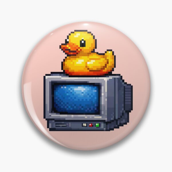 Item preview, Retro Debugging Duck designed and sold by StylishDesigns_ByJohn.