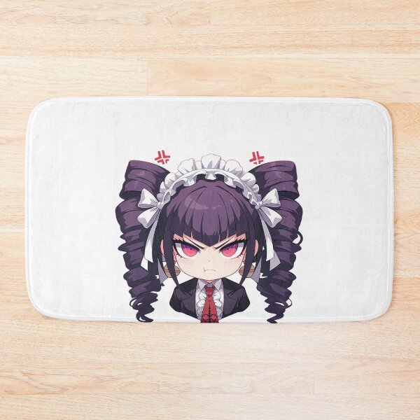 Item preview, Celestia Ludenberg Danganronpa Chibi Angry Gothic Maid Mood designed and sold by 108Recordings.