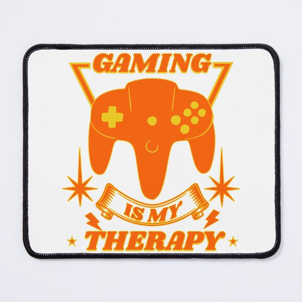 Item preview, Gaming Is My Therapy Retro Controller Vintage Style designed and sold by Abaseen.