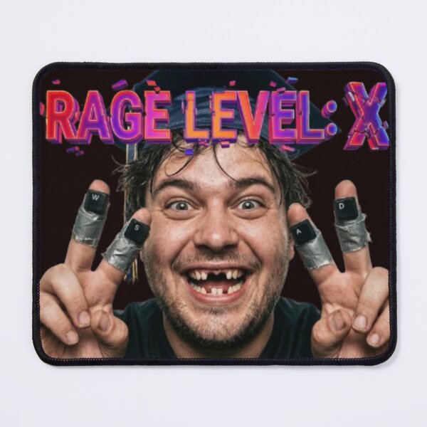Item preview, Funny Gamer Graduation Rage Level X - WASD Keyboard Fingers designed and sold by RAGELEVELX.