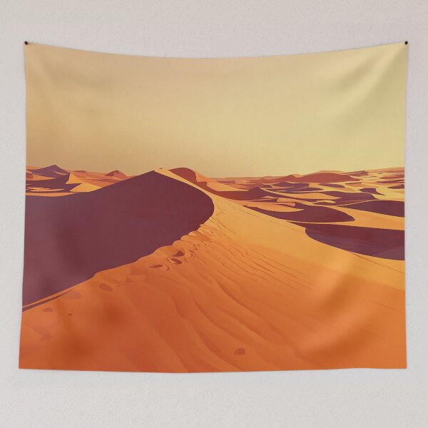 Item preview, Rolling Desert Dunes Under Clear Sky designed and sold by Christian Weiss.