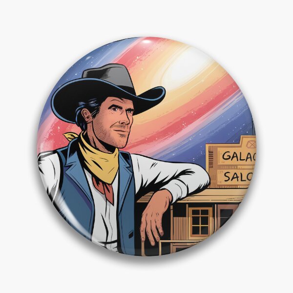 Item preview, Cosmic Cowboy from Galactic Saloon designed and sold by Art-Arcade6.