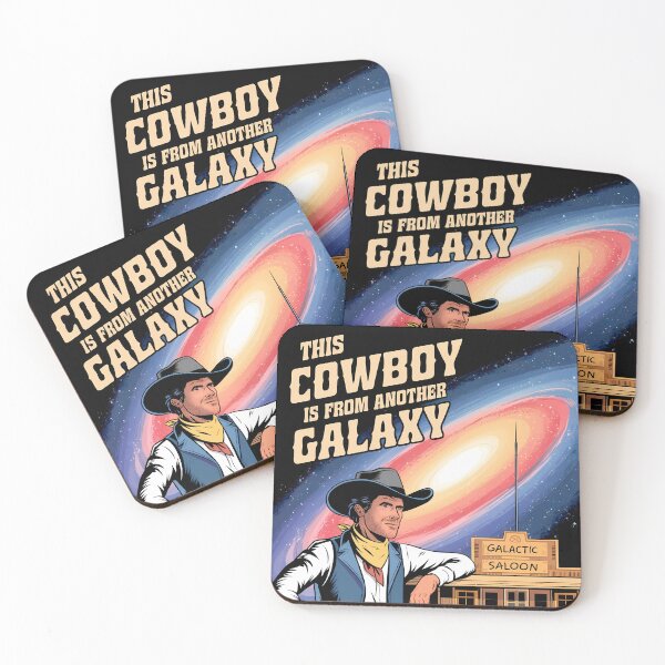 Item preview, Cosmic Cowboy from Galactic Saloon designed and sold by Art-Arcade6.