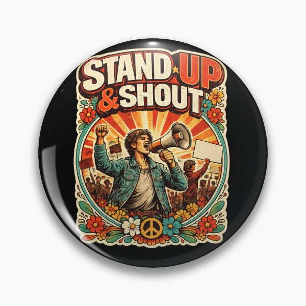 Item preview,  Protest for Democracy - Stand Up designed and sold by American Skin.
