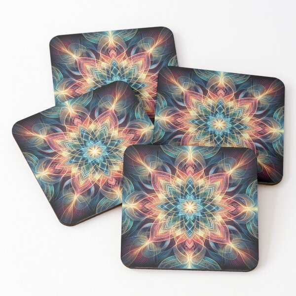 Item preview, Radiant Mandala – Ethereal Symmetry Design designed and sold by Dogandesighn.