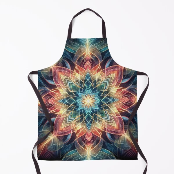 Item preview, Radiant Mandala – Ethereal Symmetry Design designed and sold by Dogandesighn.